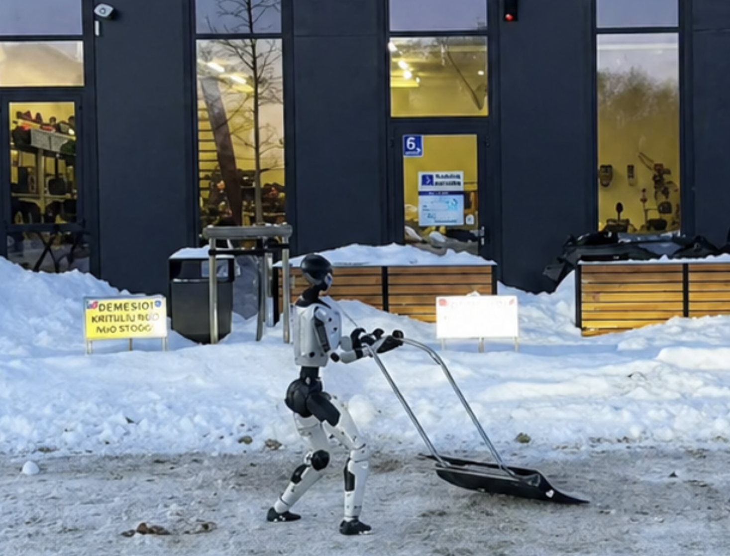 Snow removal & walkway clearing